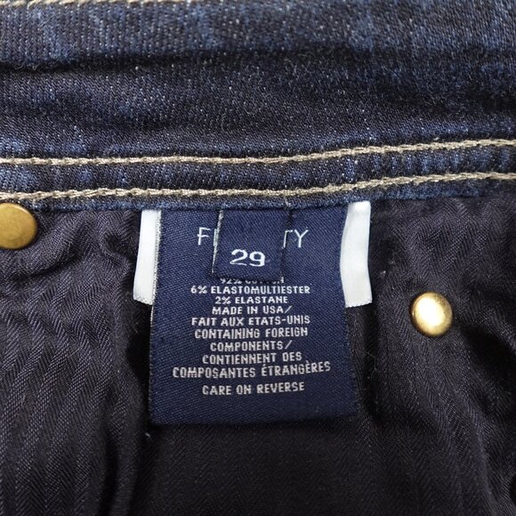 FIDELITY Sierra High Rise Slim Boot Jeans Women's 29 Stretch Denim Made in USA - Picture 4 of 13